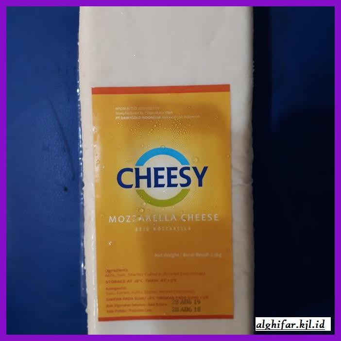 

Ujekujek- Keju Mozarella Cheesy 2.3Kg -Original.