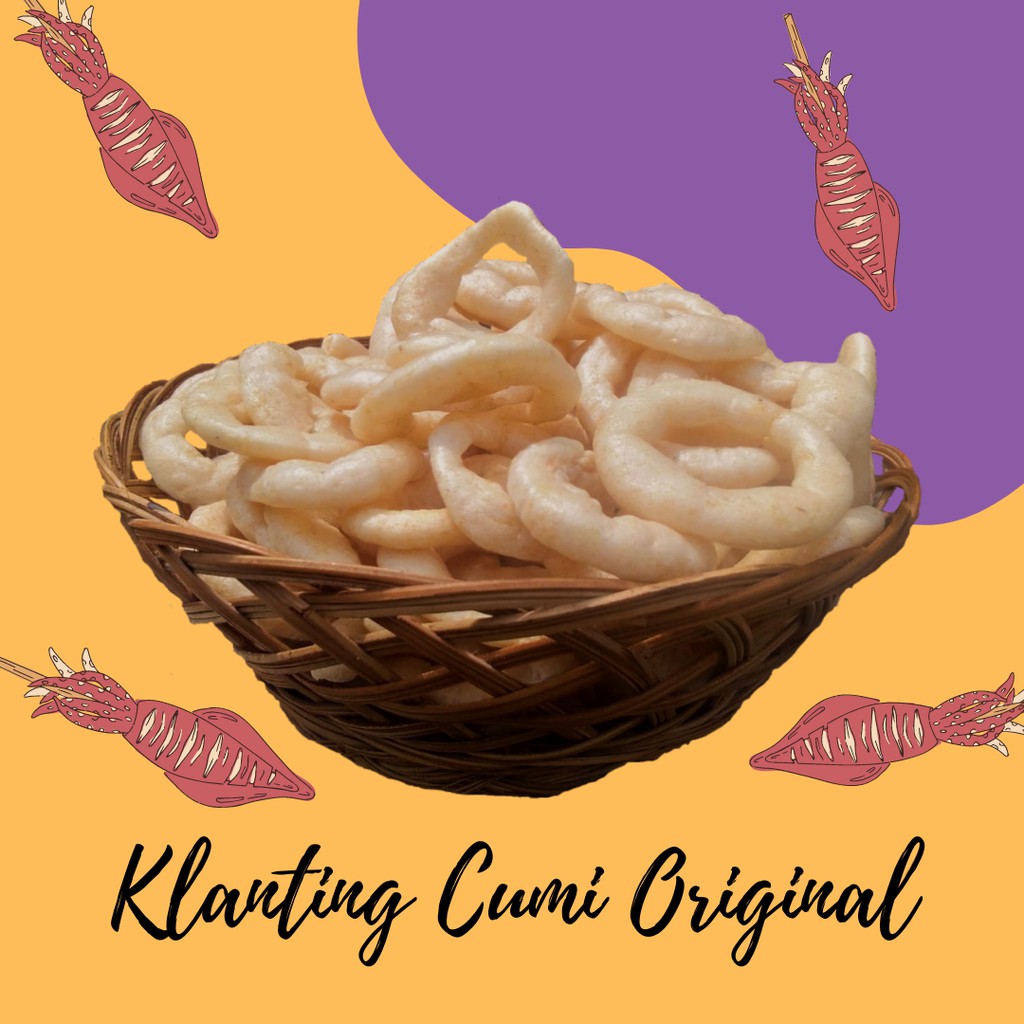 

CemalCemil - Klanting Cumi Original 250 gram *BELI EXTRA BUBBLE WRAP UTK LUAR KOTA*