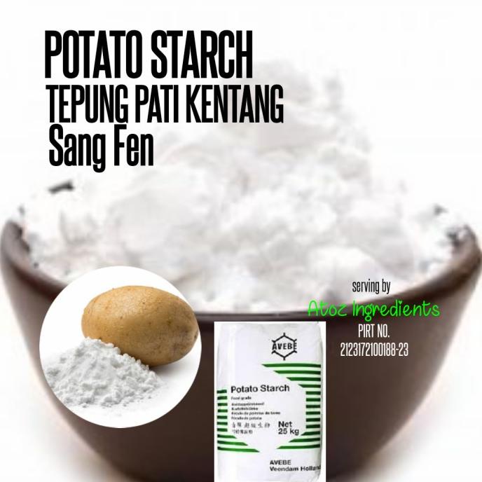 

Tepung Pati Kentang /Potato Starch/Katakuriko - Halal 500gram