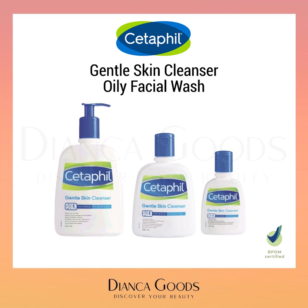CETAPHIL Cetaphil Gentle Skin Cleanser Oily Facial Wash 59 & 125 ML | Diancagoods