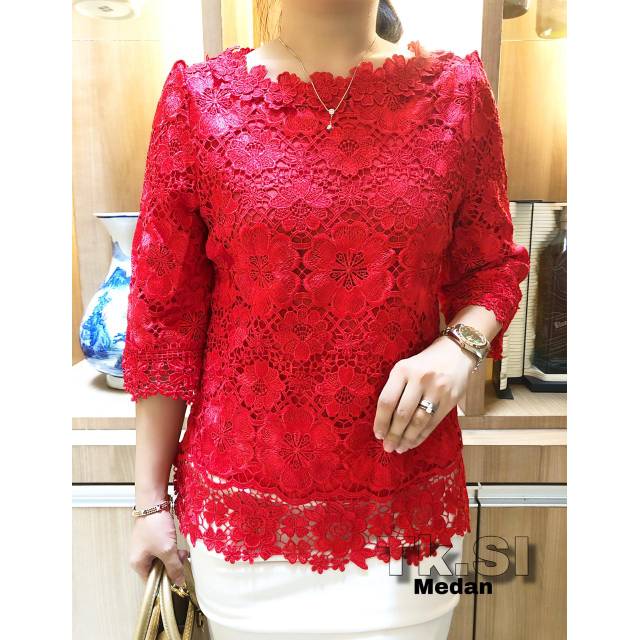 BLOUSE CHIBI BROKAT PREMIUM