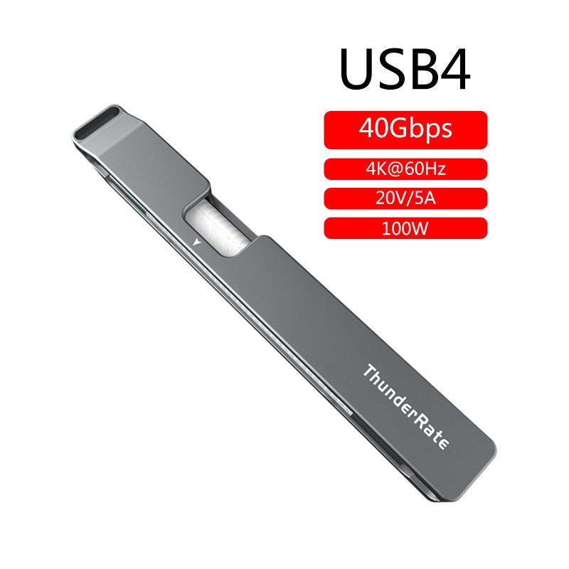 Btsg Kabel USB C to USB C Pendek 40Gbps, USB 4kabel Untuk 4mendukung 4K