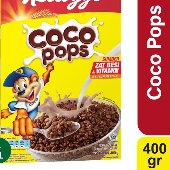 

♫ Kelloggs Coco Pops Sereal 400g ▲