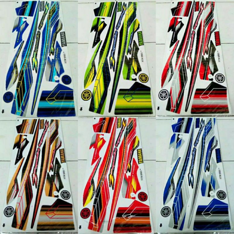 (Bisa COD) Striping variasi Yamaha Jupiter Z legenda110Z list stiker bodyJupiter 2005-2009