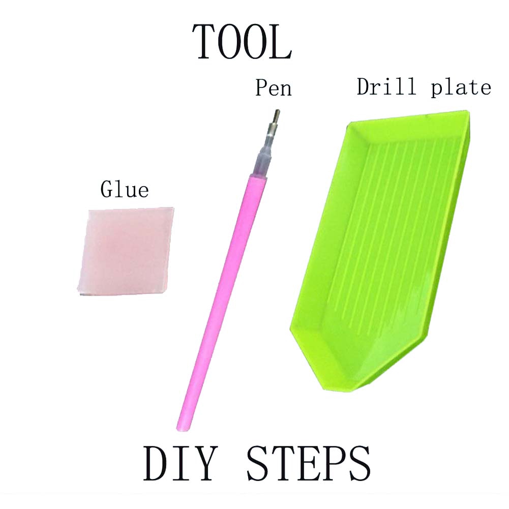 Diy Lukisan Diamond 5d Dengan Gambar Burung Warna Warni Untuk