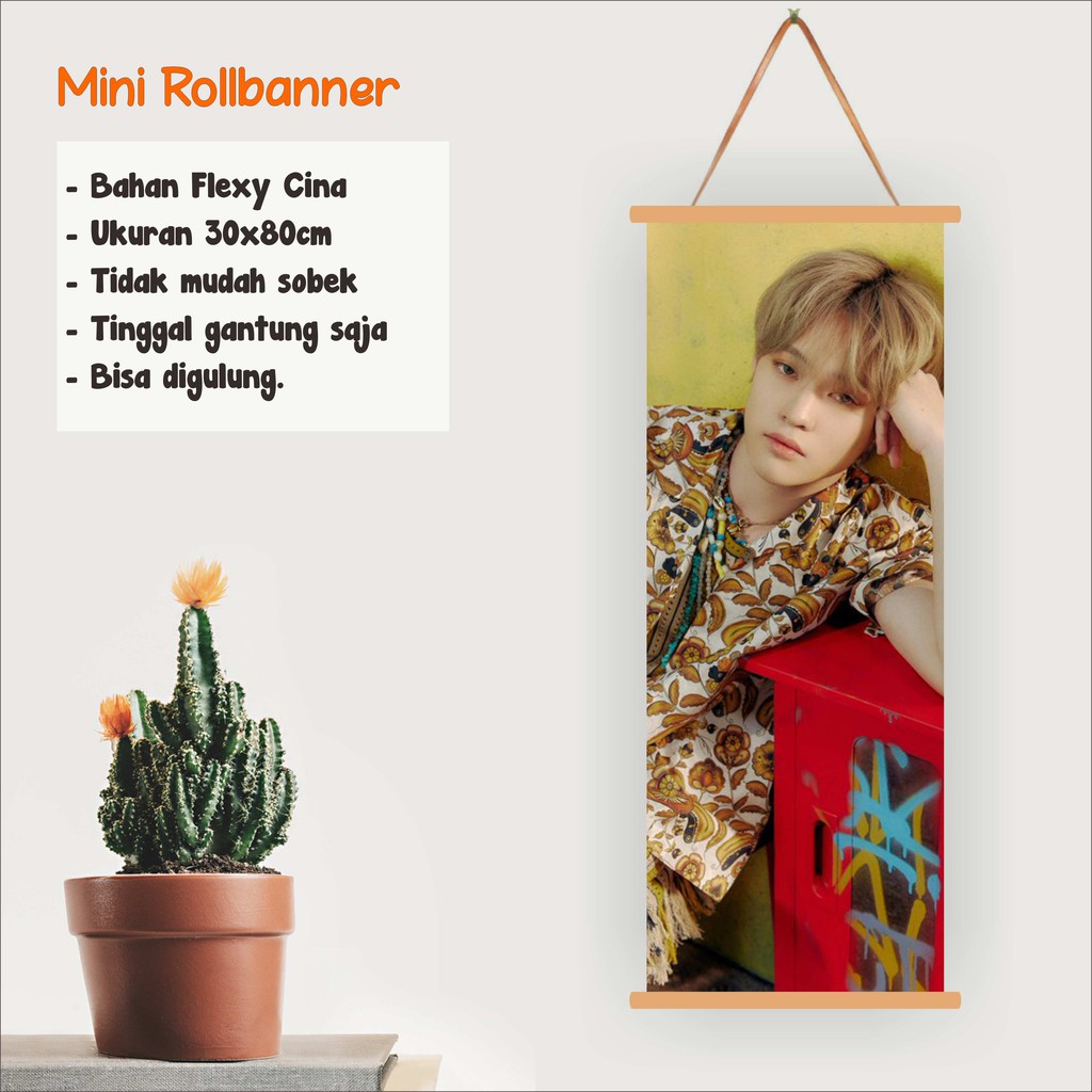 MINI ROLL BANNER CHENLE NCT DREAM HOT SAUCE JALAPENO