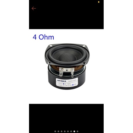 Subwoofer Aiyima 3inch | speaker aiyima | speaker 3in