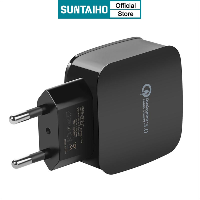 Suntaiho Quick Charger QC 3.0 USB Charger EU/US Plug Fast Charger For IPhone ipad Samsung Huawei Xiaomi