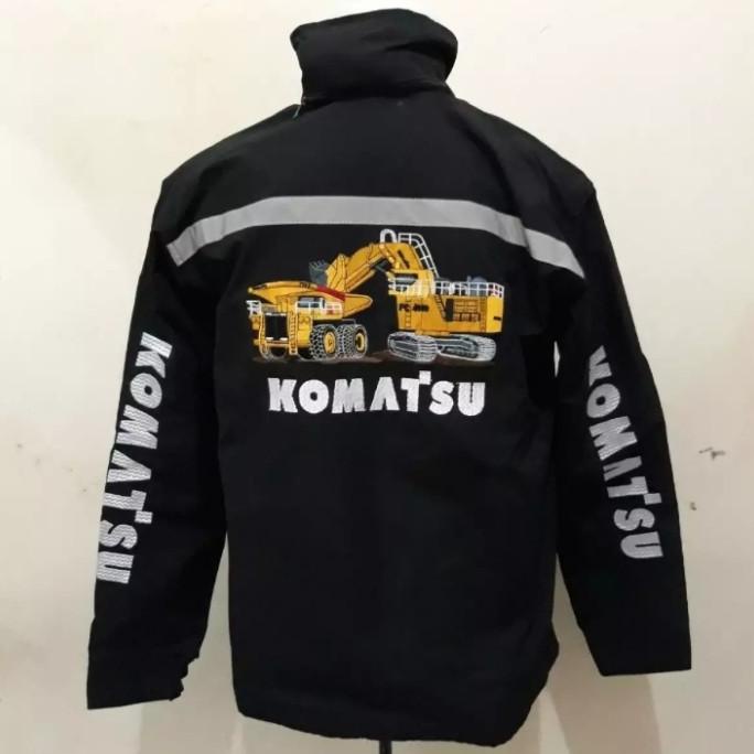 Jaket Komatsu Parasut