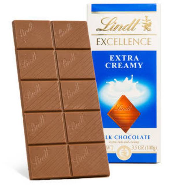 

LINDT EXCELLENCE MILK CHOCOLATE EXTRA CREAMY