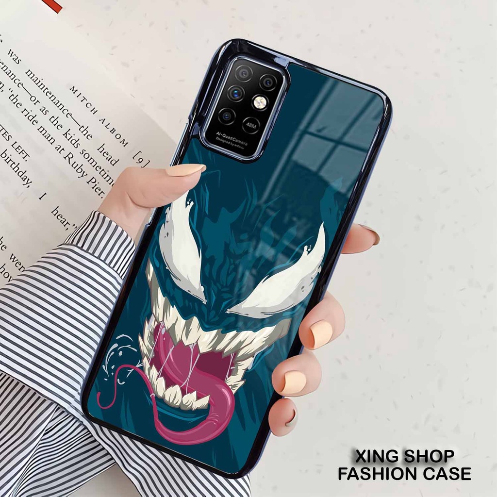 (CF69) Case Glossy Infinix Note 8 | Note 10 | Note 10pro NFC | Casing Hp Kliau | Motif Venom