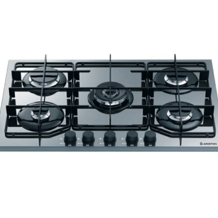 DAPUR PERALATAN MASAK ARISTON KOMPOR TANAM GAS 5 TUNGKU / BURNERS 75 CM TQ751(ICE)KX