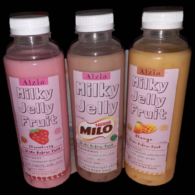 

Milky jelly drin