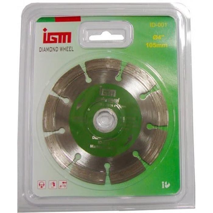 Unik DIAMOND WHEEL IGM-ID001 MATA POTONG KERAMIK IGM KERING DRY 4” Unik