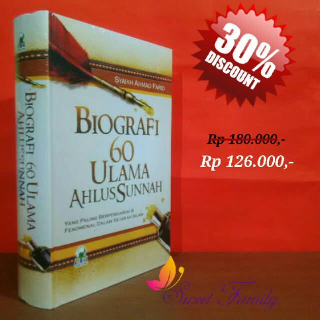 Buku Biografi 60 Ulama Ahlussunnah Shopee Indonesia