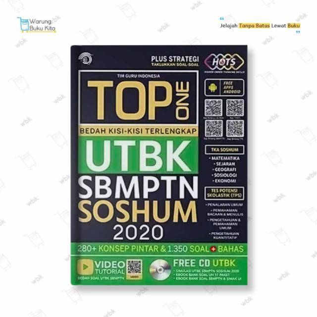 

TOP ONE Bedah Kisi-kisi Terlengkap SBMPTN Soshum 2020 [Free Bubble Wrap]