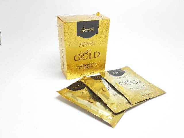 MASKER HANASUI GOLD [HARGA 1 BOK]