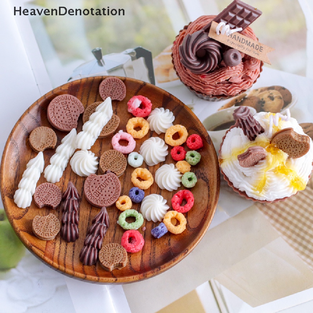 [HeavenDenotation] Diy Cream Glaze Cake Candle Mold Donut Circle Decoration Silicone Mold Cake