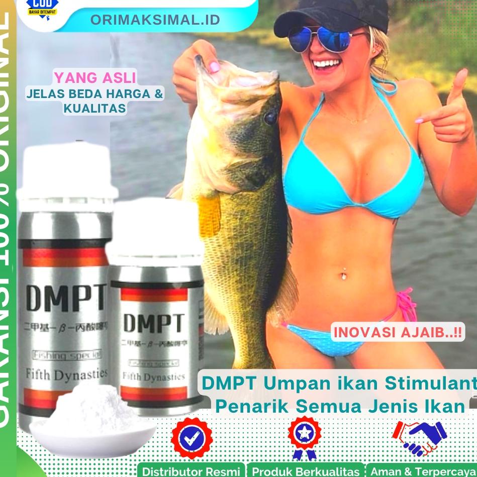 Umpan Pancing Ikan Multifungsi Serbuk Umpan Penarik DMPT Stimulant Semua Jenis Ikan Ampuh Original "