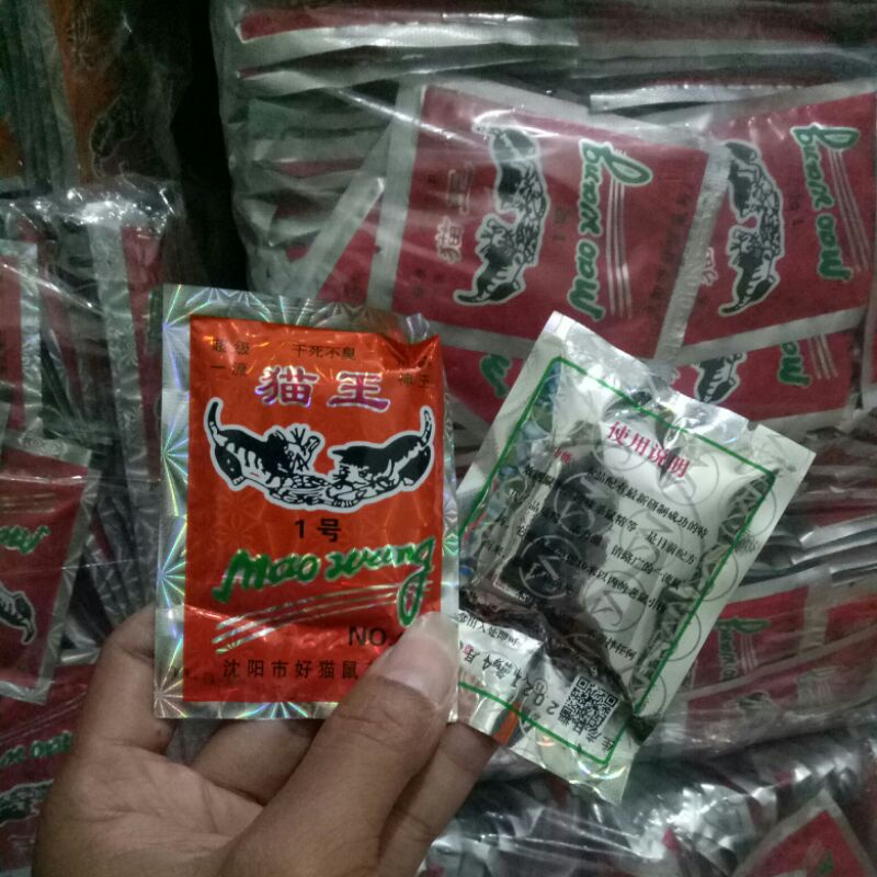 Paket 10 Pcs Racun Tikus Mao Wang dan Temix Pembasmi Tikus