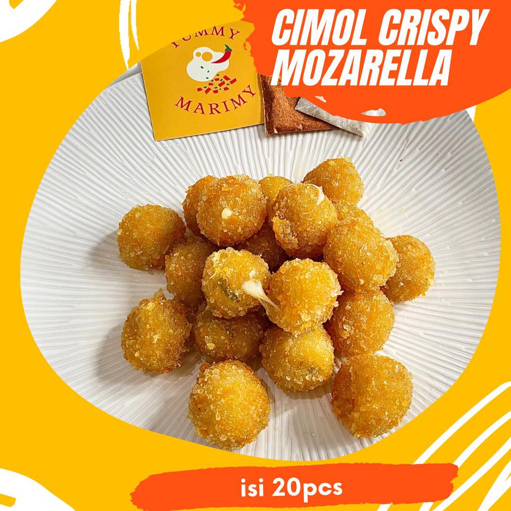 CIMOL CRISPY MOZARELLA ISI 20 / CIMOL LELEH By yummy.marimy