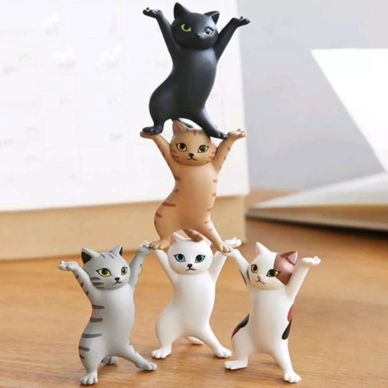 Boneka Kucing / Stray Cat Doll / Figure Kucing Miniatur