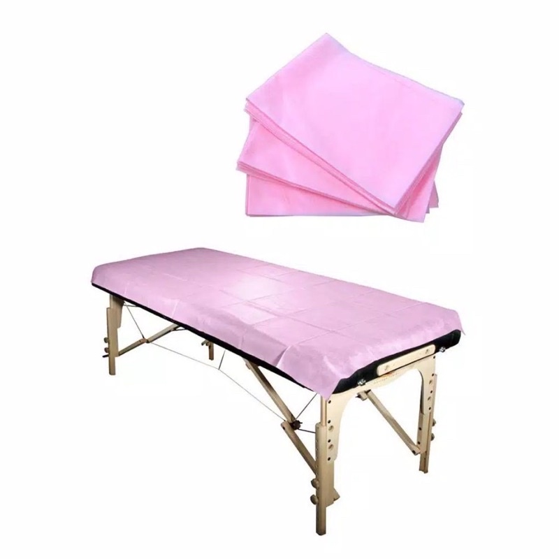 Disposable Bed Sheet Alas sprei Hotel Rumah Sakit salon bahan Masker ( Satuan ) bisa dicuci