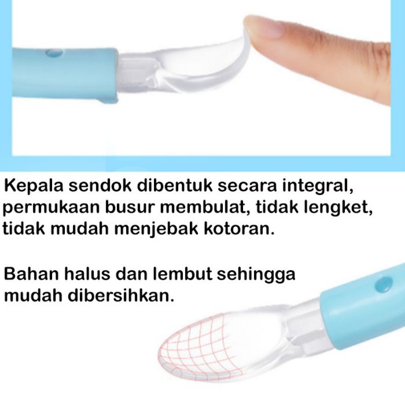 Sendok silicon baby