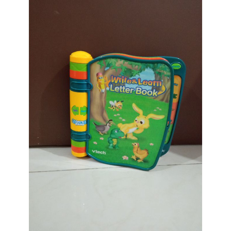 vtech write and learn letter book preloved