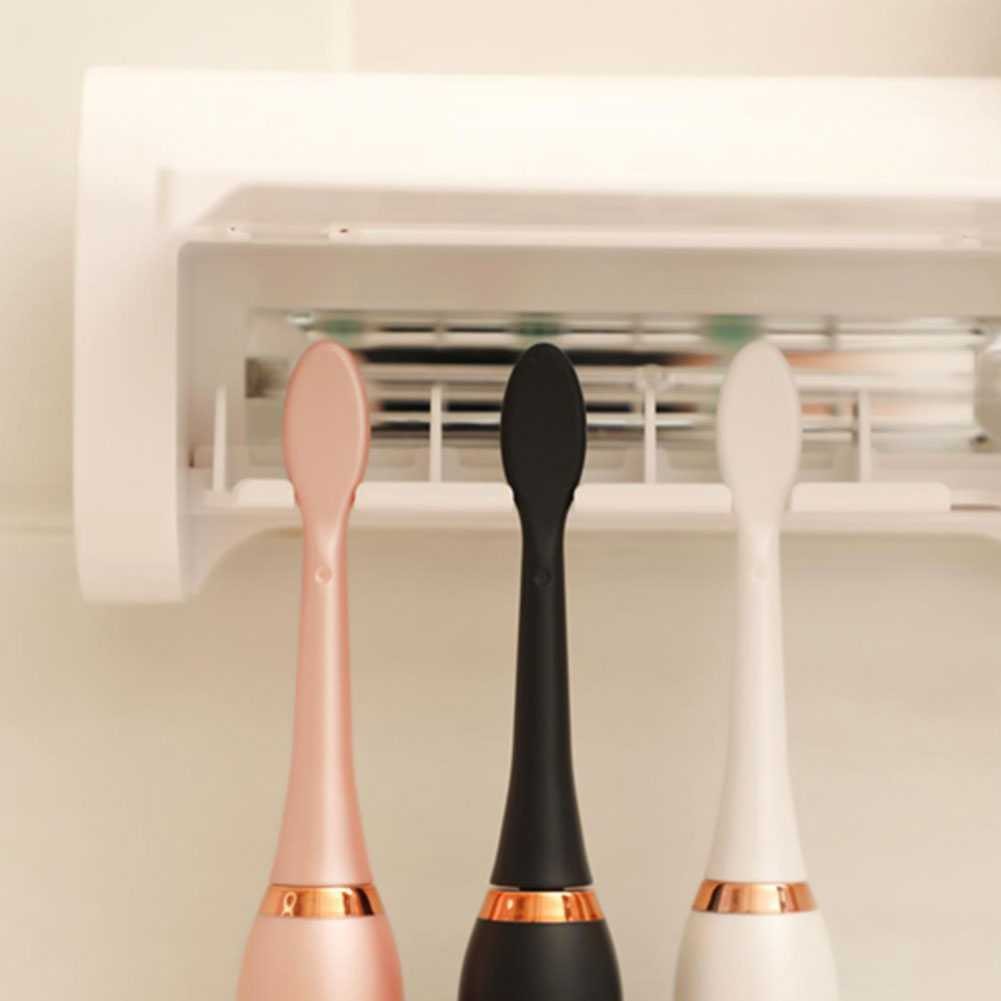 Terlariss !! ISHOWTIENDA Rak Sikat Gigi UV Toothbrush Holder Sterilizer - EC138