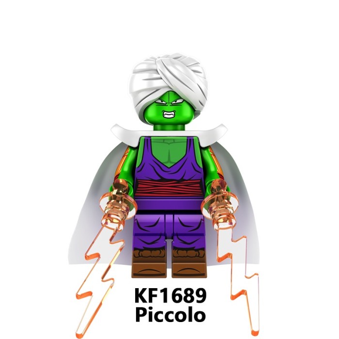 Lego Piccolo Hero Dragon Ball Son Goku Bejita Elmo Flash Yoda Flash Ninja