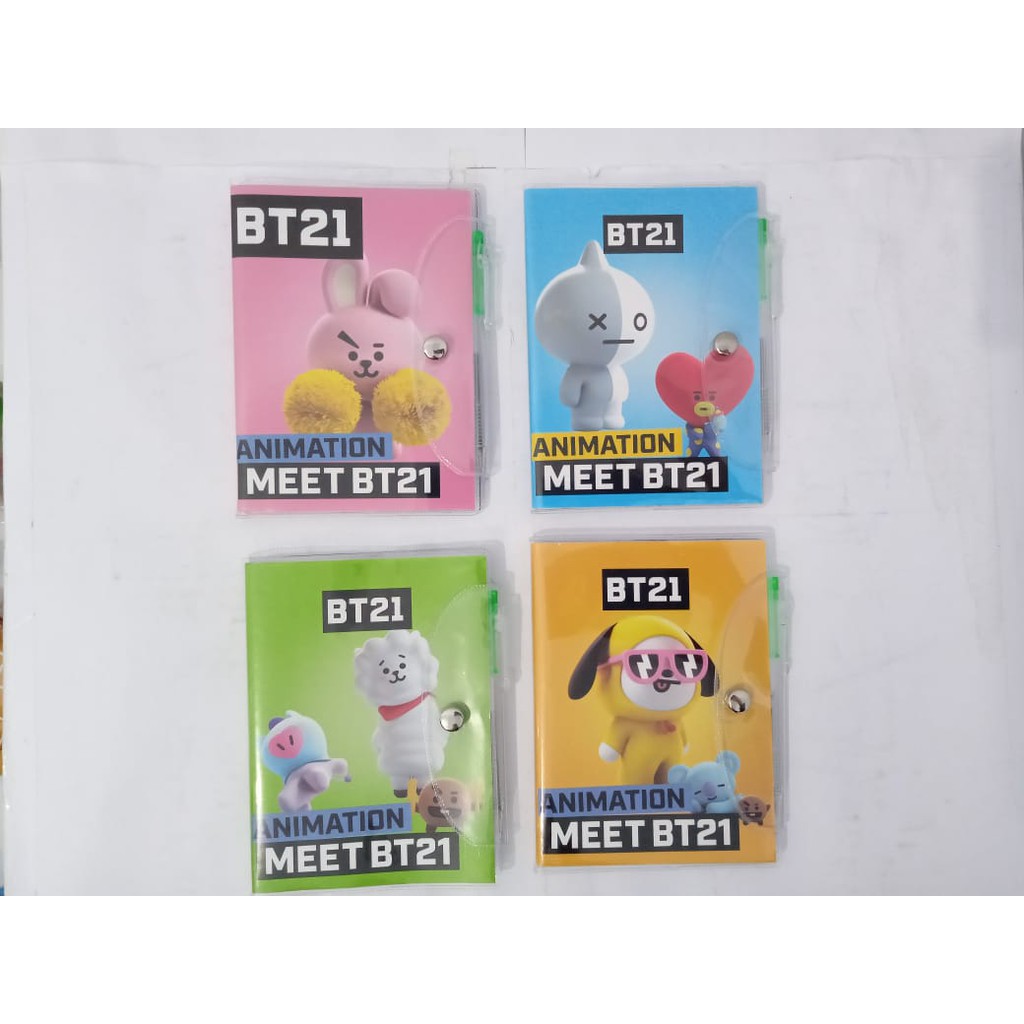 

Diary BT21 / BTS + pulpen mini.