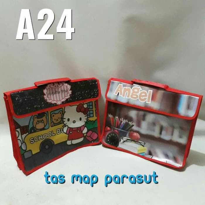 

MURAH Souvenir Tas Map Custom Foto Nama Karakter Printing