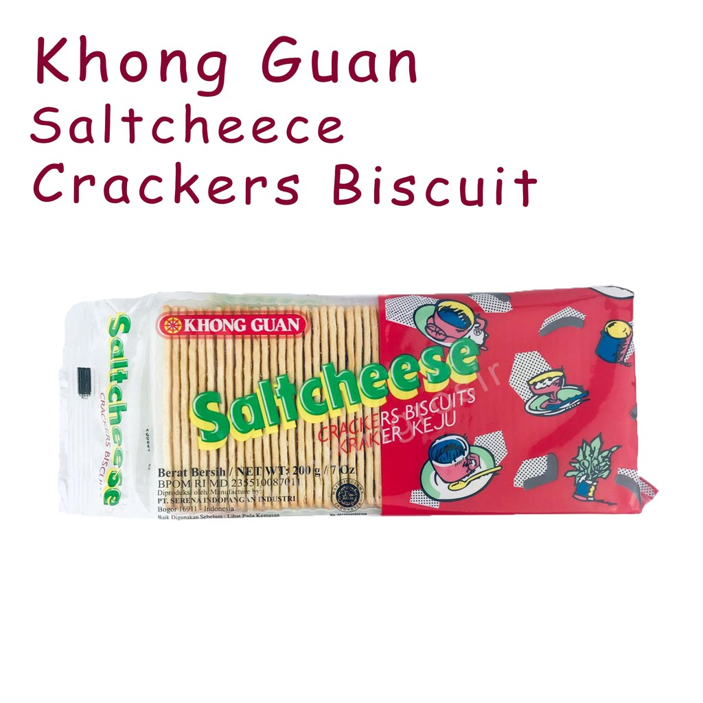 SALTCHEESE *KHONG GUAN * 200g * BISKUIT