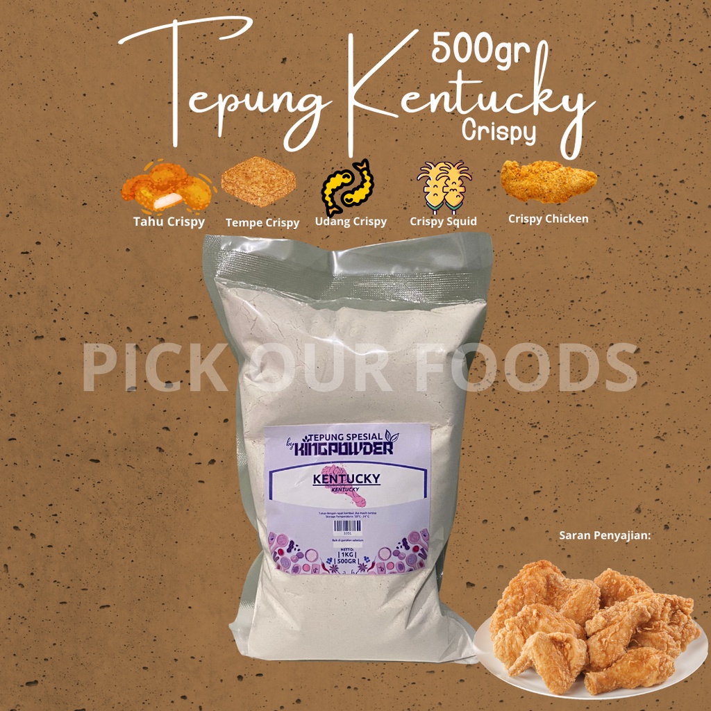 Tepung Kentucky / Tepung Fried Chicken / Tepung Crispy / Tepung Serbaguna