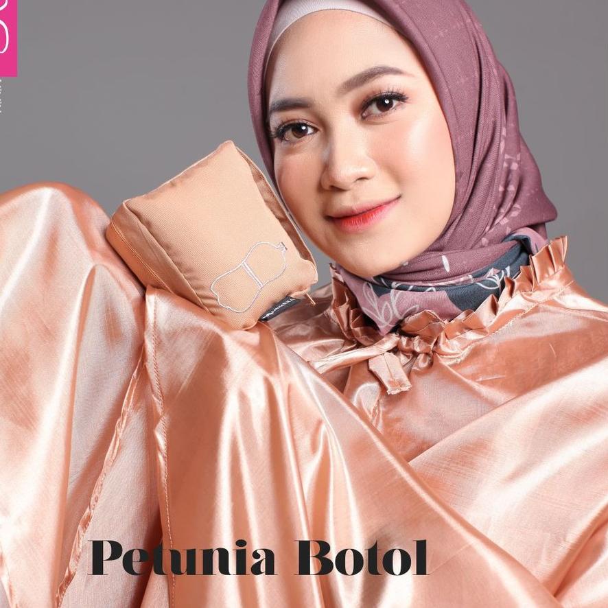 MUKENA TRAVELING TERKECIL REKOR MURI - MUKENA MINI PETUNIA ATAS BAWAH BOTOL (TANPA KEPALA) 