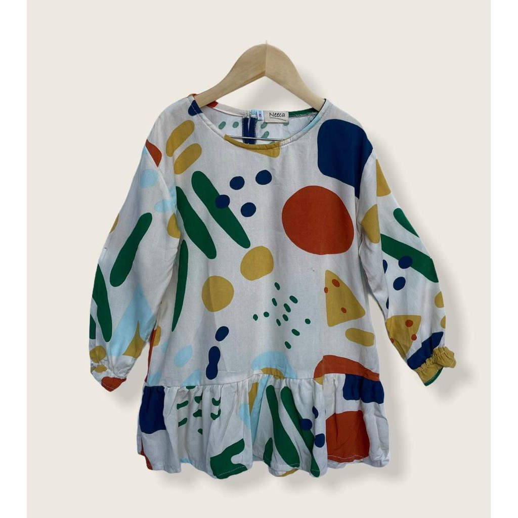 Tunik Anak Lala Tunik Rayon Anak Junior Neeca Kiddos Size 6-10 Tahun