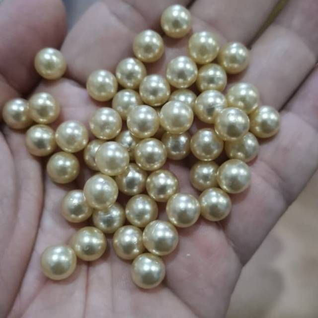 

Mutiara tembak 8mm warna coklat susu