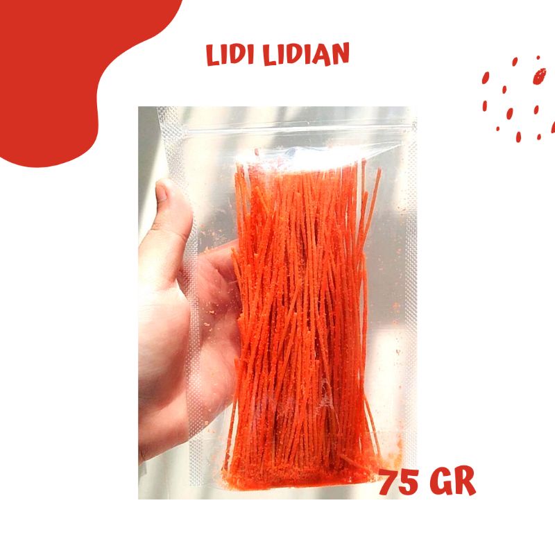 

CEMILAN PEDAS LIDILIDIAN 75 GR/POUCH