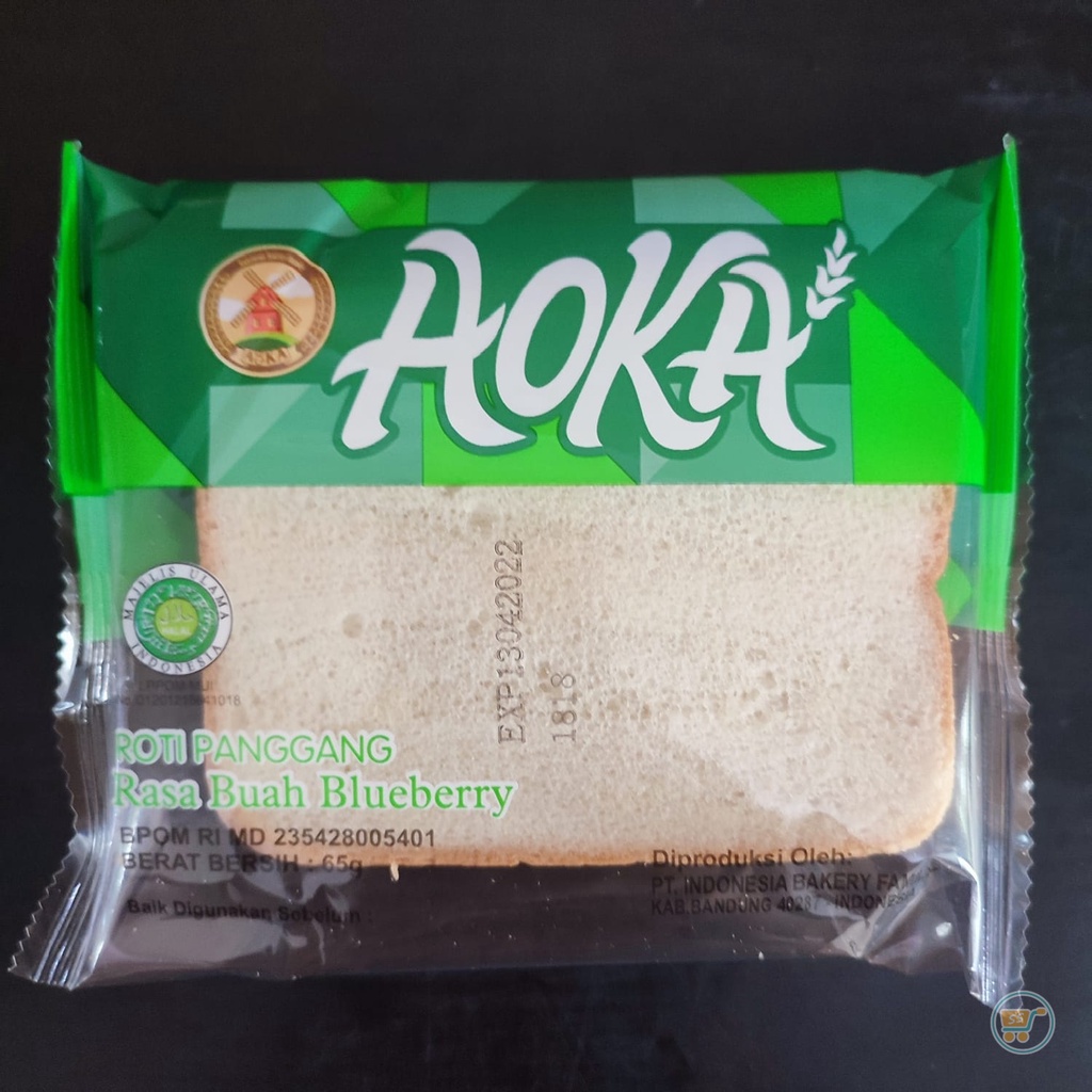 ROTI AOKA PANGGANG SELAI KARTON DUS GROSIR MURAH ENAK LEMBUT VIRAL HITS COKLAT VANILLA BLUEBERRY STRAWBERRY KEJU DURIAN NANAS-BLUEBERRY