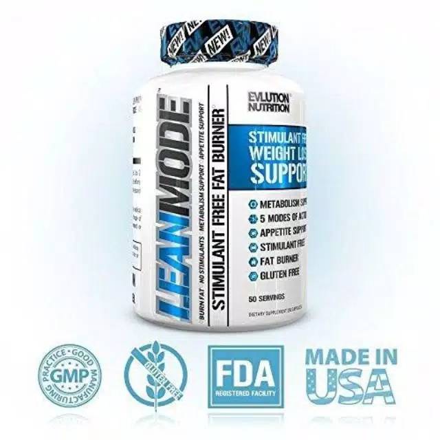 EVL Lean Mode LeanMode 150 Caps Capsule 150caps Fat Burner FatBurner EVLUTION NUTRITION