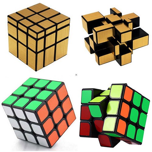 Rubik 3X3X3 Magic Mirror Cube Permainan Seru Asyik Untuk Anak Remaja Dewasa Smooth Rotation Rubix