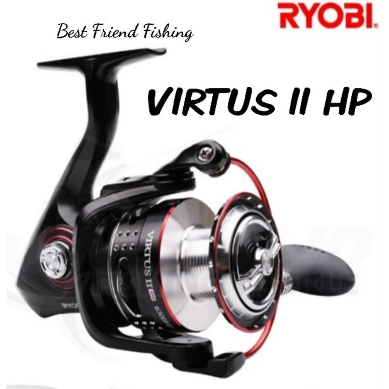 ⭐⭐⭐⭐⭐ Ryobi Virtus II 3000HP Power Handle Reel spinning Kuat ORIGINAL