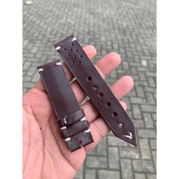 Strap Tali Jam Tangan Kulit Sapi Asli Handmade