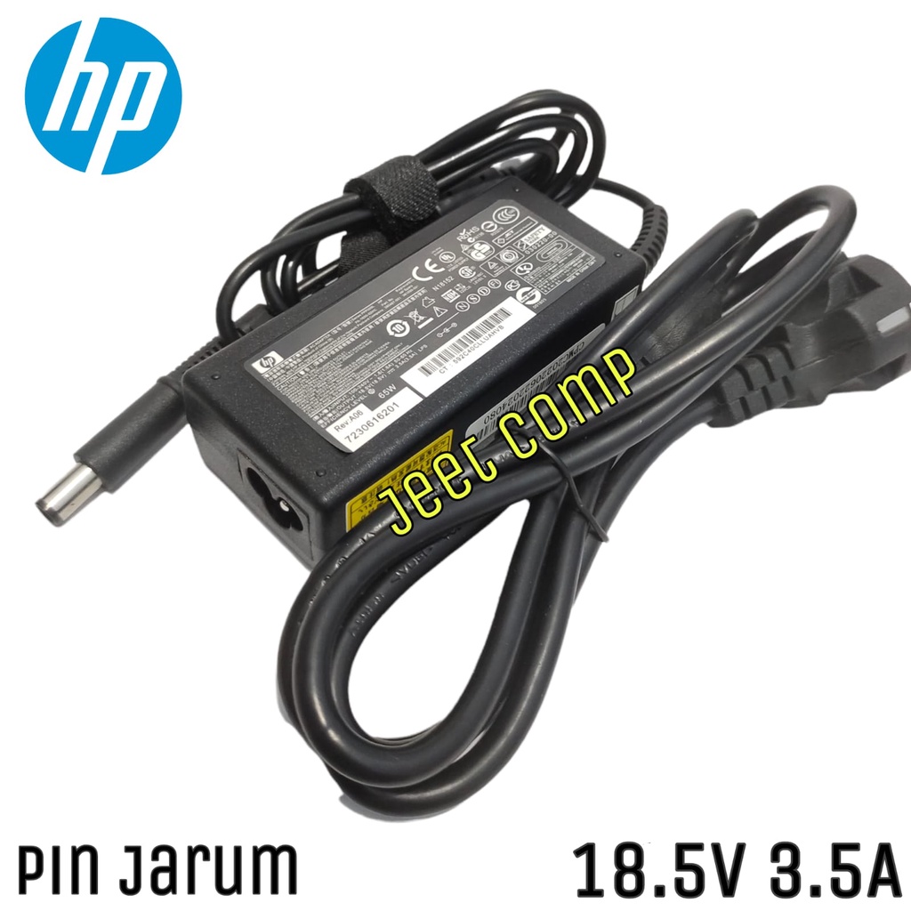 CHARGER LAPTOP HP 1000 CQ40 CQ60 CQ42 CQ43 430 431 CQ56 CQ32 G42 DM4 G32 18.5V 3.5A ORIGINAL