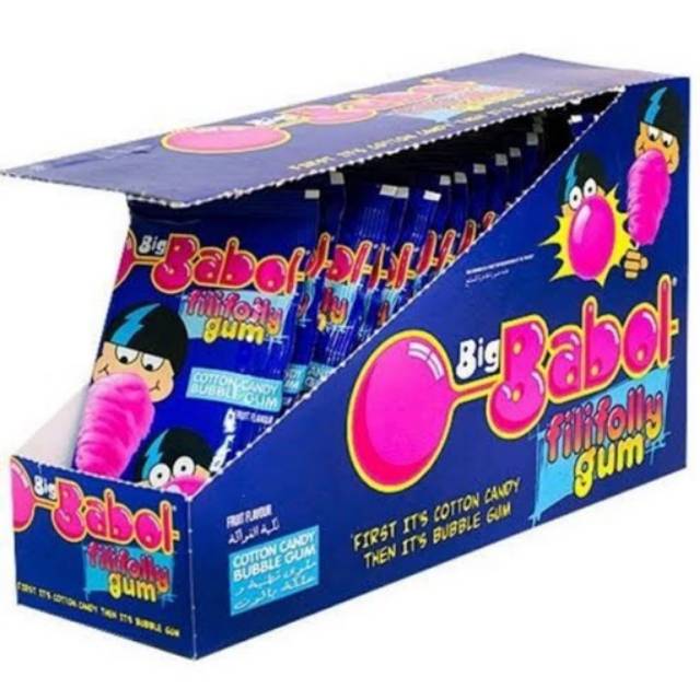 

Big Babol FiliFolly kapas gulali (isi 6 pcs)