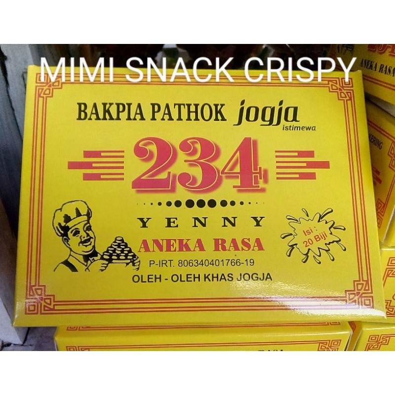 

Bakpia Pathok 234 Kering Aneka Rasa dan Kacang Ijo