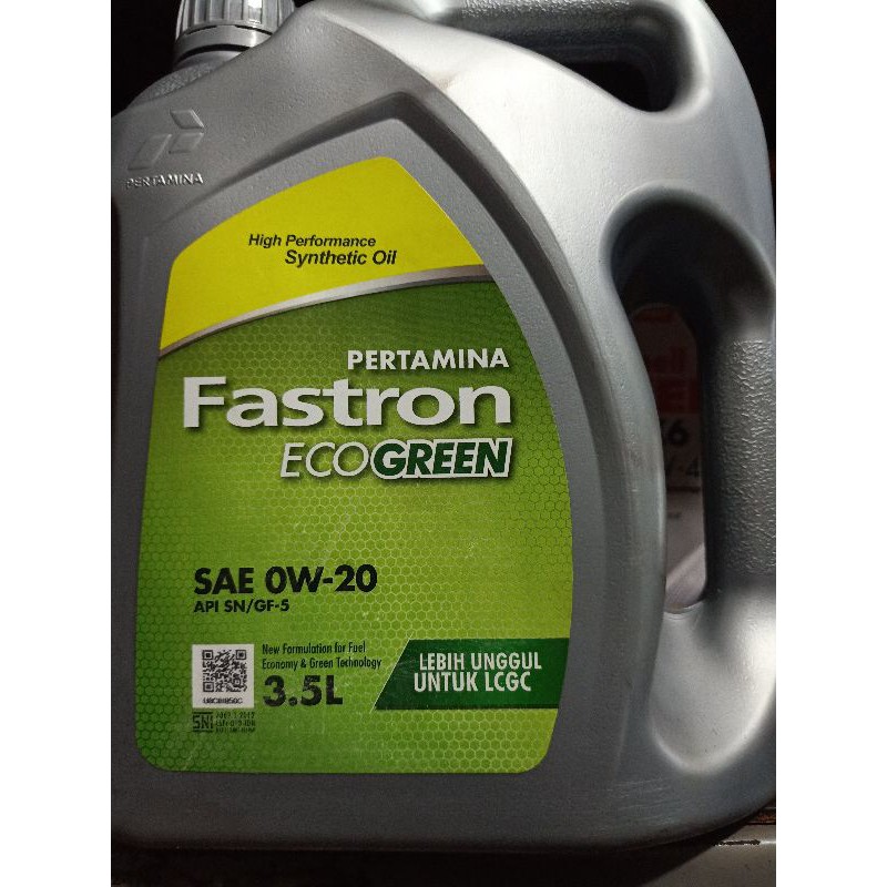 Oli Fastron Eco Green SAE 0W-20/Oli Mobil