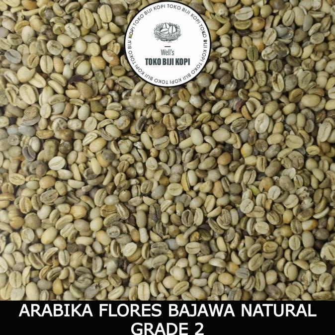 

[COD] GREEN BEAN ARABIKA FLORES BAJAWA NATURAL PROCESS / KOPI MENTAH - 1 KG [COD]