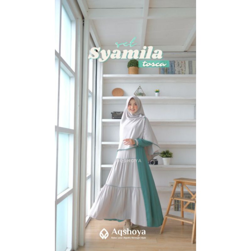 GAMIS CANTIK SYAMILA BY AQSHOYA HIJAB
